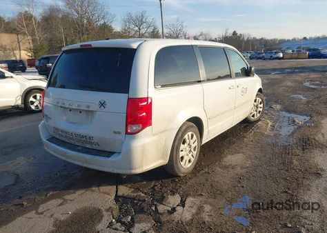 2017 Dodge Grand Caravan Se из США, поврежденный, VIN 2C4RDGBG7HR856394